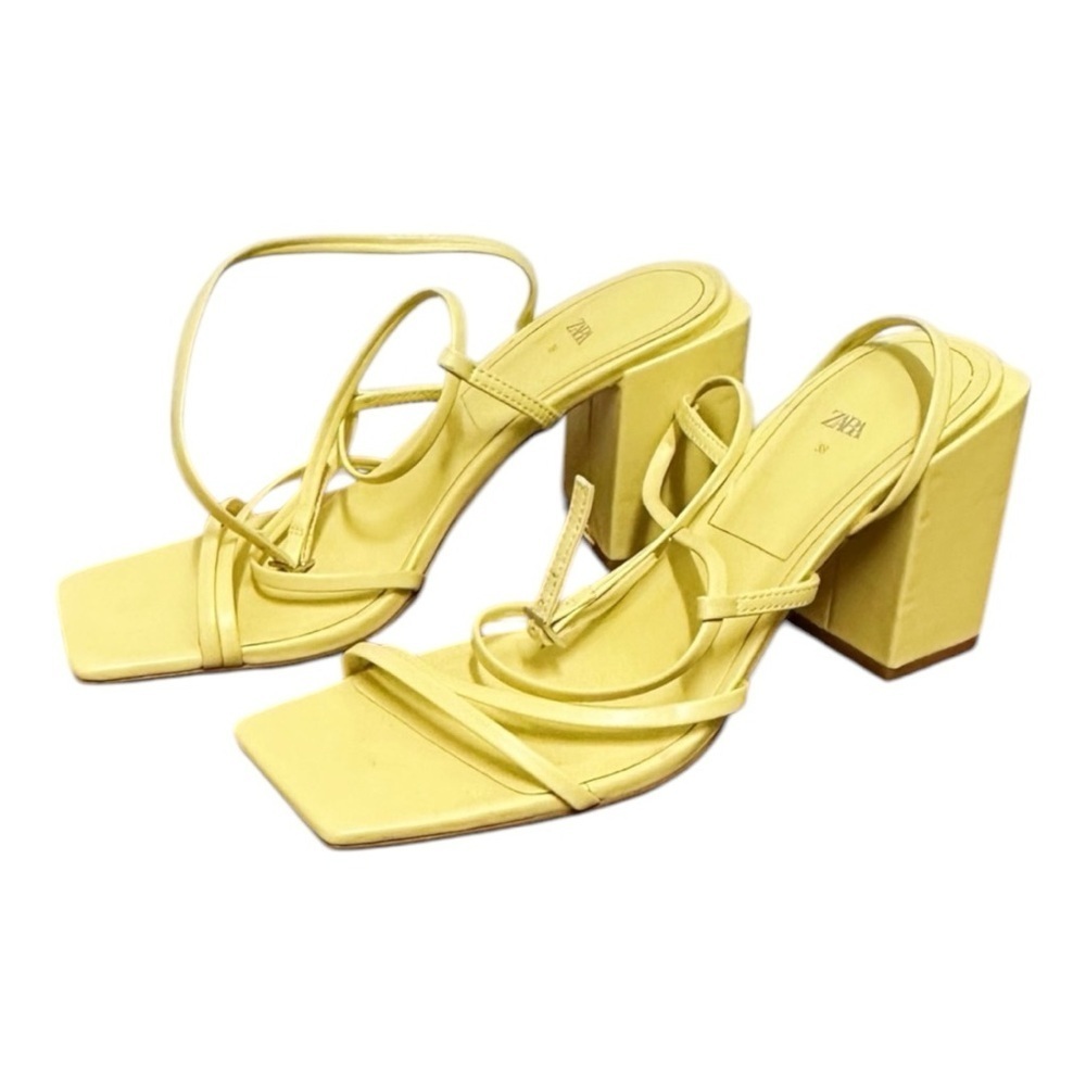 ZARA Block Heel Sandal